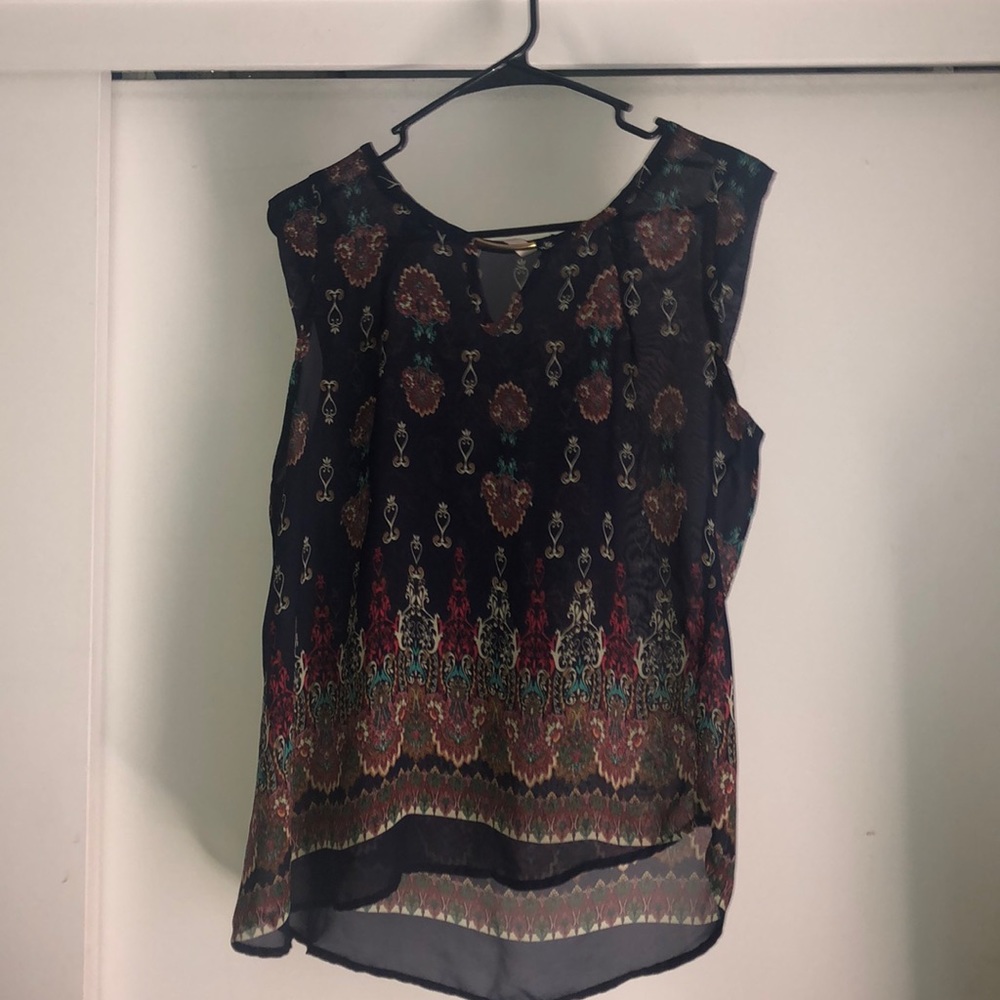 Colorful blouse with pretty patterns :)